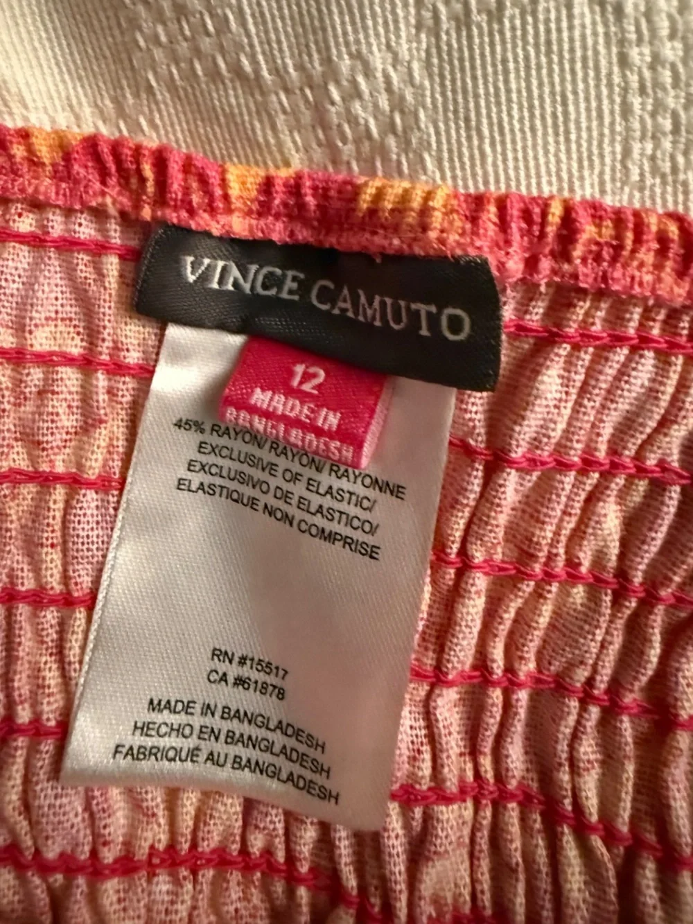 Vince Camuto Girls Romper —Size 12